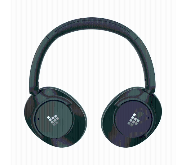 Tronsmart Sounfii Q20 ANC Nauszne Bluetooth 5.3 Czarny