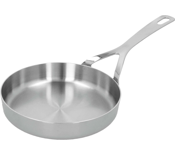Patelnie - Demeyere Mini 3 40850-958-0 Indukcja Stal nierdzewna 16cm