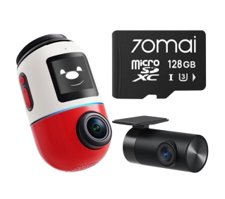 70MAI X800 4K Dual Set +karta pamięci 128GB - ⚡ EURO HIT CENOWY! ⚡ - Kup na Raty - RRSO 0%