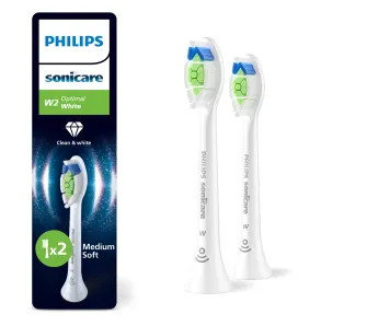 Końcówka do szczoteczki Philips Sonicare W2 Optimal White HX6062/87 2szt.