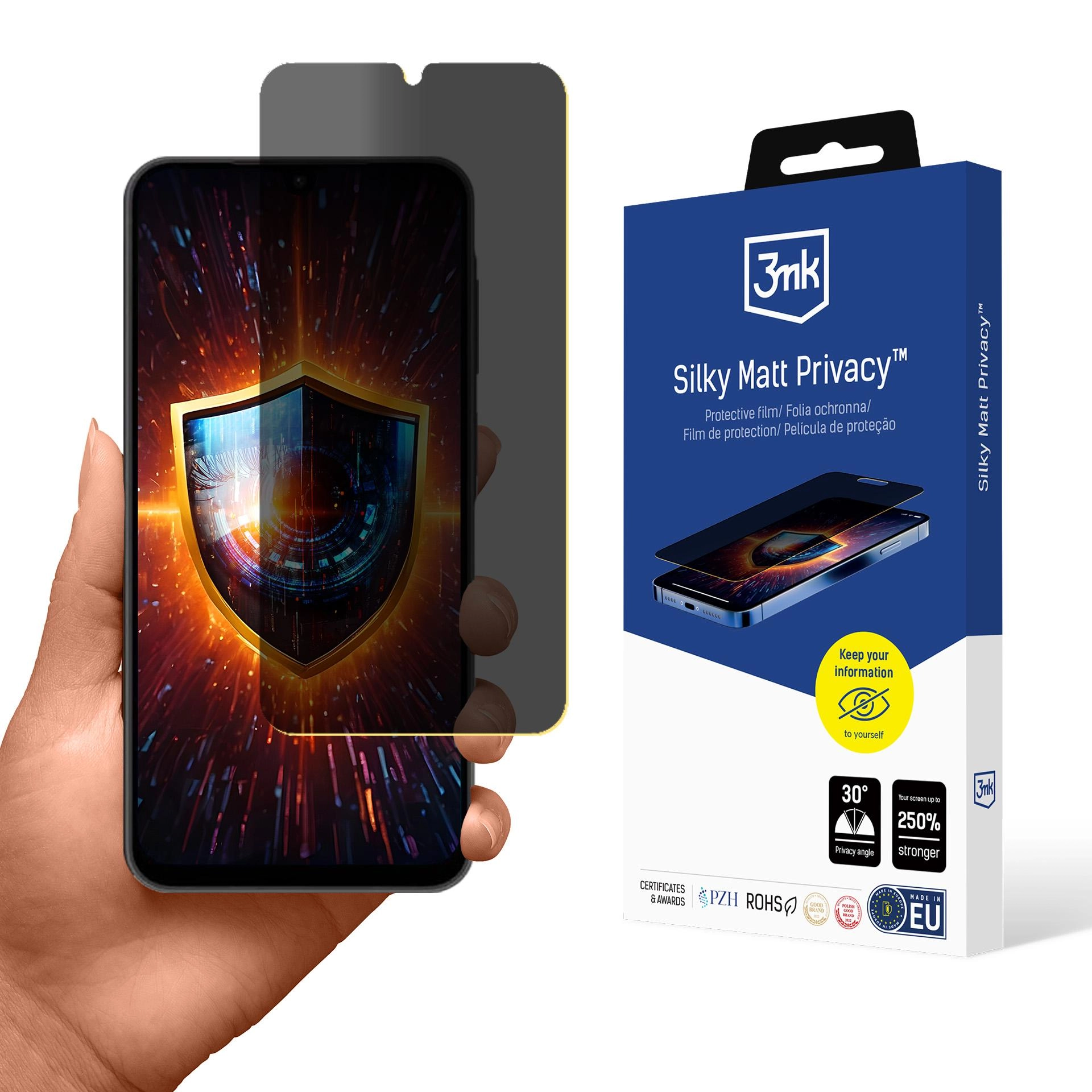 Folia ochronna 3mk Silky Matt Privacy do Samsung Galaxy A26 5G