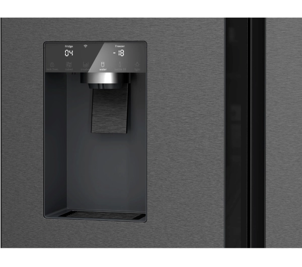 Bosch Serie 6 KFI96AXEA Pełny No Frost 183cm Kostkarka Zdalne sterowanie Czarna stal szczotkowana - TRZECI -55%, ALBO 5-TY ZA 1ZŁ - Kup na Raty - RRSO 0%