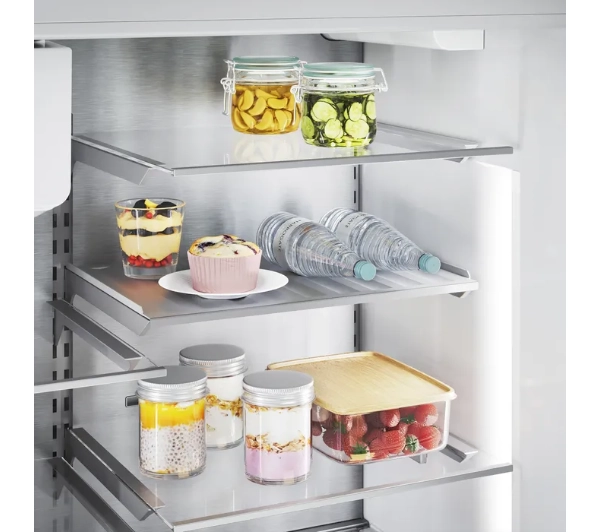 Bosch Serie 6 KFI96AXEA Pełny No Frost 183cm Kostkarka Zdalne sterowanie Czarna stal szczotkowana - TRZECI -55%, ALBO 5-TY ZA 1ZŁ - Kup na Raty - RRSO 0%