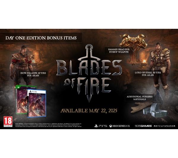 Blades Of Fire Edycja Day One Gra na PS5
