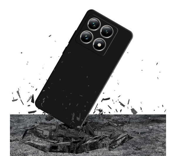 3mk Silicone Case do Xiaomi 14T Pro Czarny
