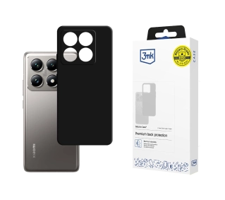 3mk Silicone Case do Xiaomi 14T Pro Czarny