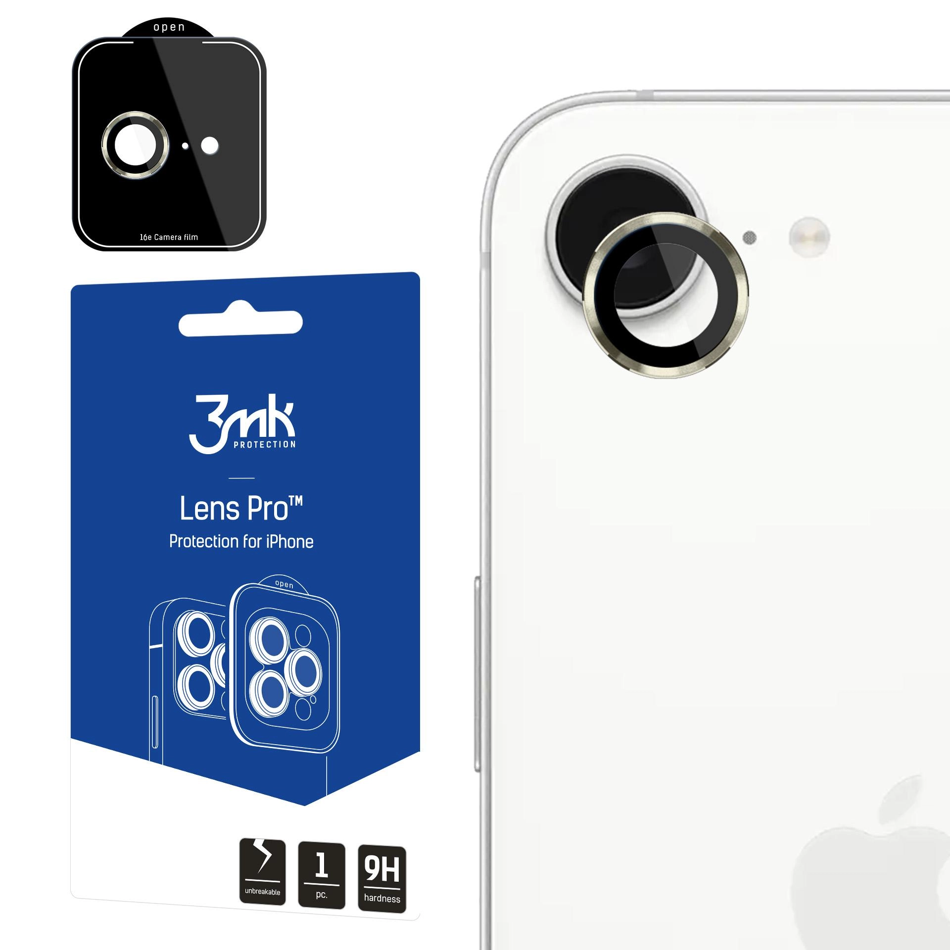 Szkło hartowane 3mk Lens Protection Pro (1LENS) do Apple iPhone SE4/16 E