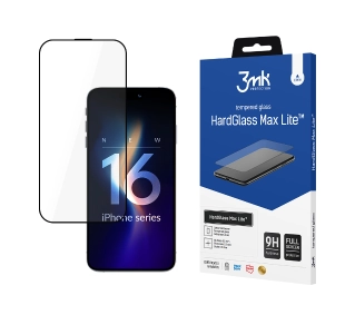 3mk HardGlass Max Lite Black do iPhone 16 Pro Max