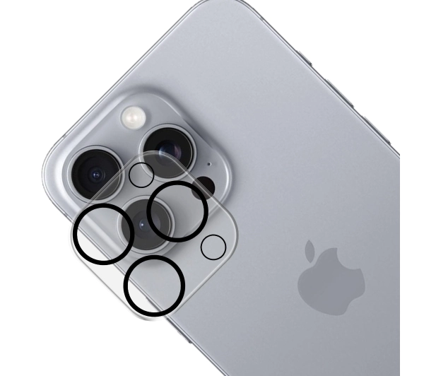 3mk Lens Pro Full Cover do iPhone 16 Pro/Pro Max