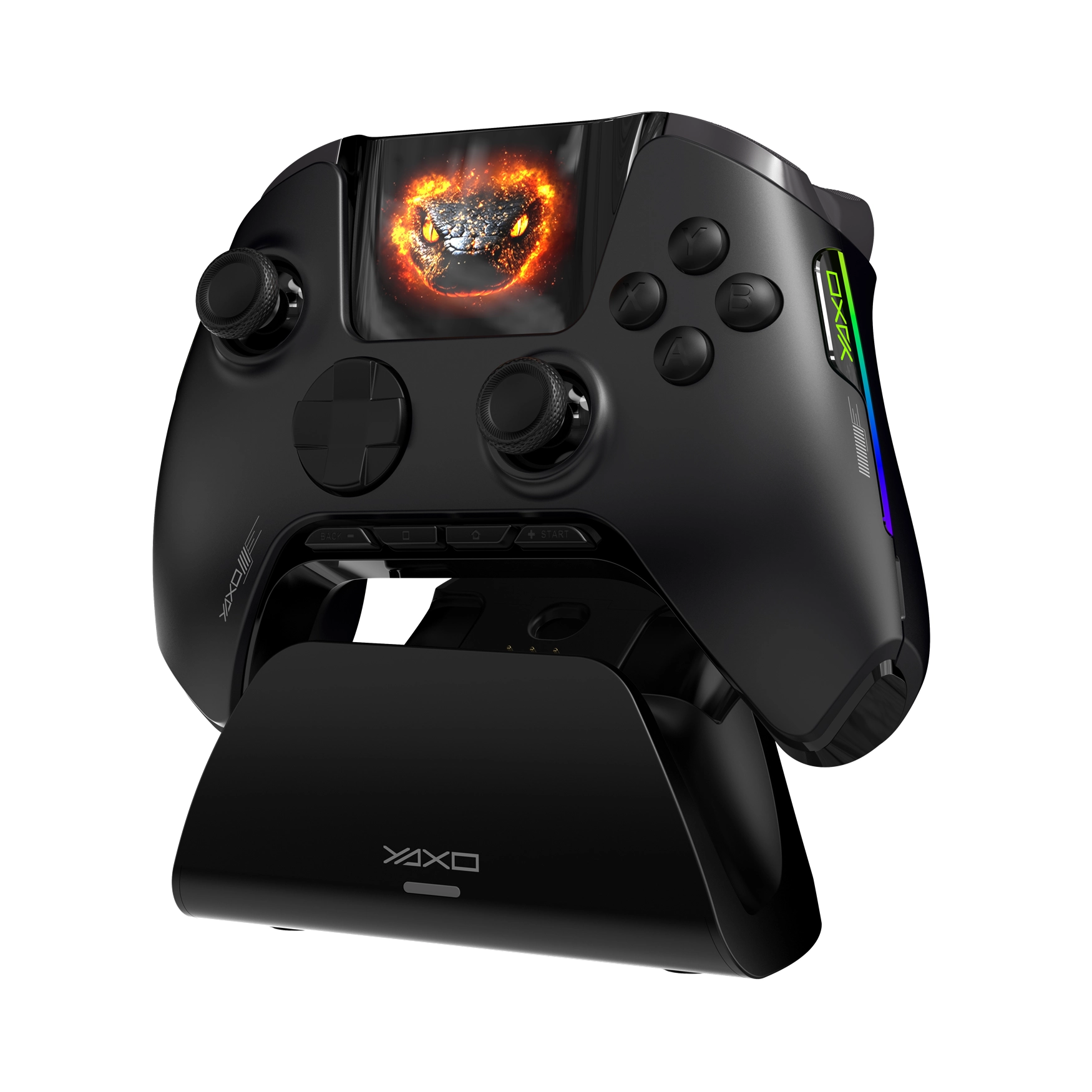 Pad Yaxo Venom Blaze Techno Black do PC, Nintendo Switch 2, Nintendo Switch, Android, iOS, NVIDIA Shield Bezprzewodowy