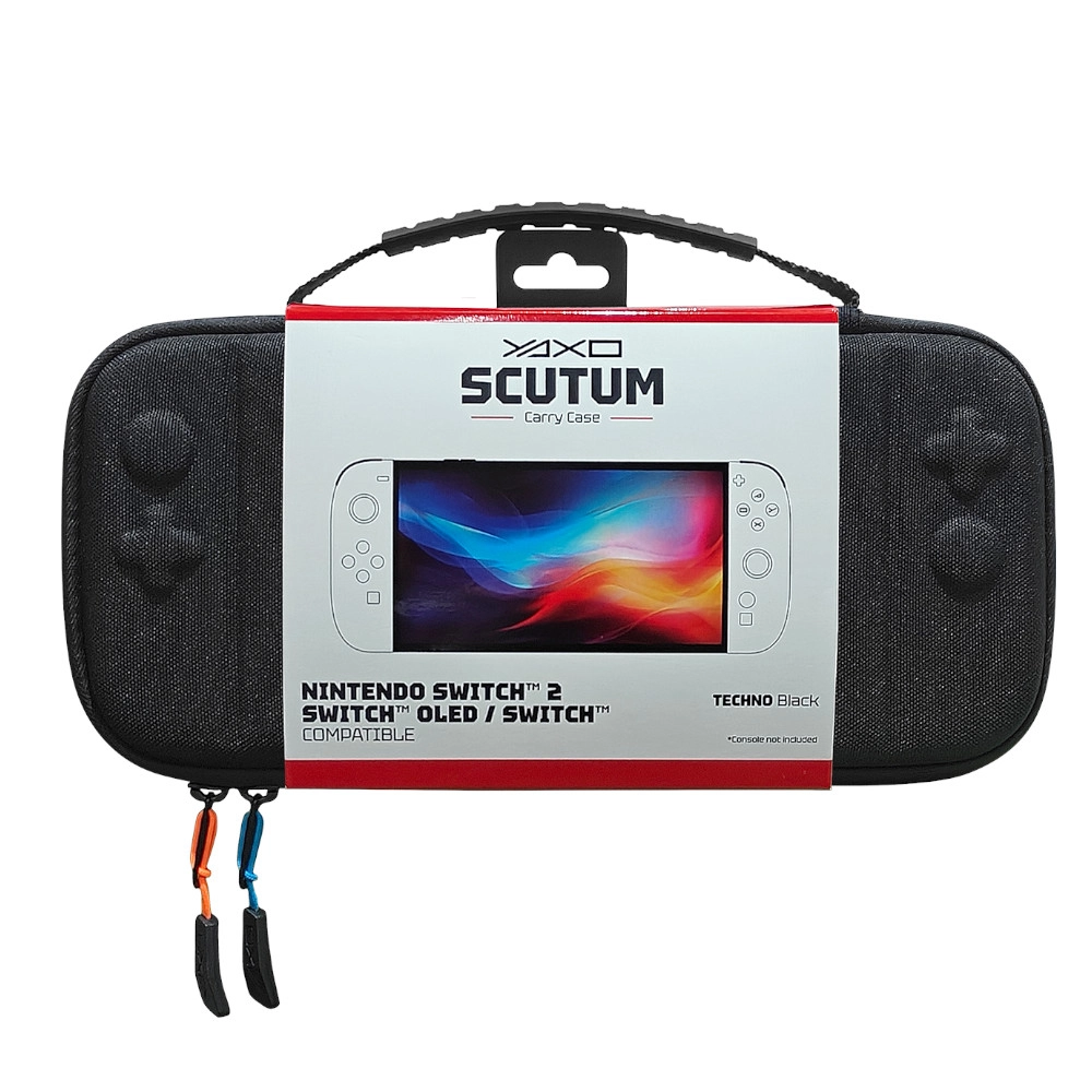 Etui Yaxo Scutum Techno Black do Nintendo Switch 2