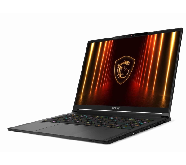 MSI Stealth A16 AI+ A3XWHG-042PL OLED 16" 240Hz Ryzen AI 9 HX370 32GB RAM 2TB Dysk SSD RTX5070Ti DLSS4 Win11 Pro Czarny AI - Kup na Raty - RRSO 0%