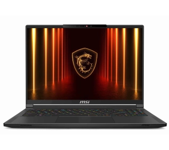 Laptop gamingowy MSI Stealth A16 AI+ A3XWHG-042PL OLED 16" 240Hz Ryzen AI 9 HX370 32GB RAM 2TB Dysk SSD RTX5070Ti DLSS4 Win11 Pro Czarny
