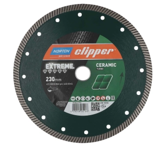 Tarcza diamentowa Norton Clipper Extreme Ceramic Turbo 230mm