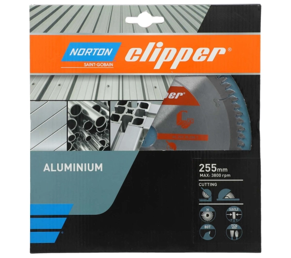 Norton Clipper do aluminium 255mm