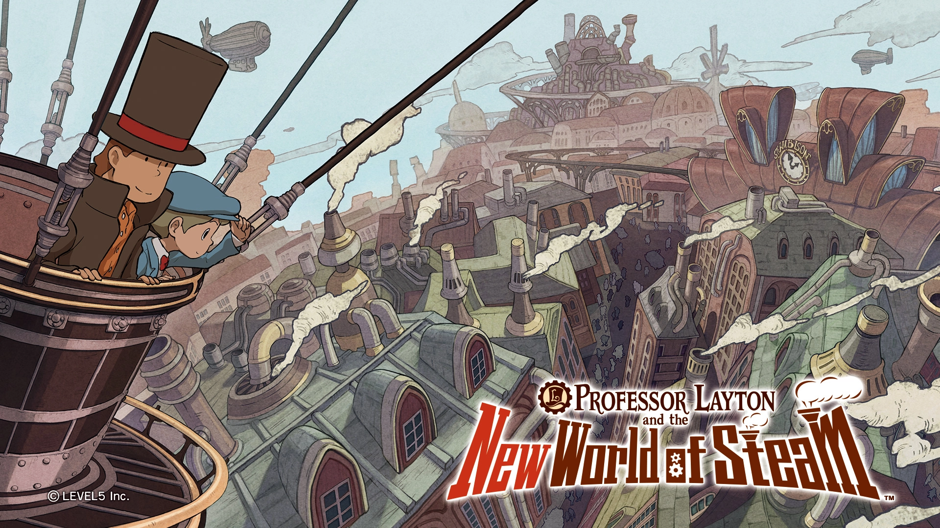 Professor Layton and the New World of Steam Gra na Nintendo Switch 2