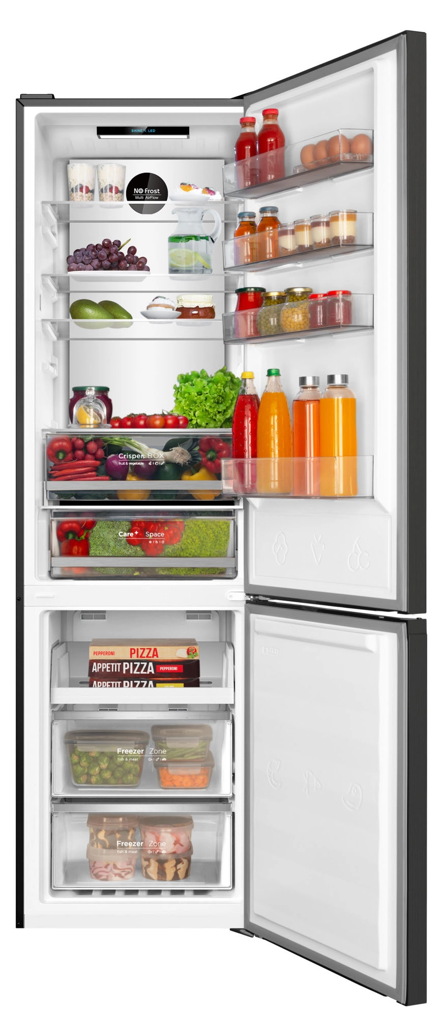 Lodówka Amica FK3706D.5DFZXC (A) Pełny No Frost 200cm Komora