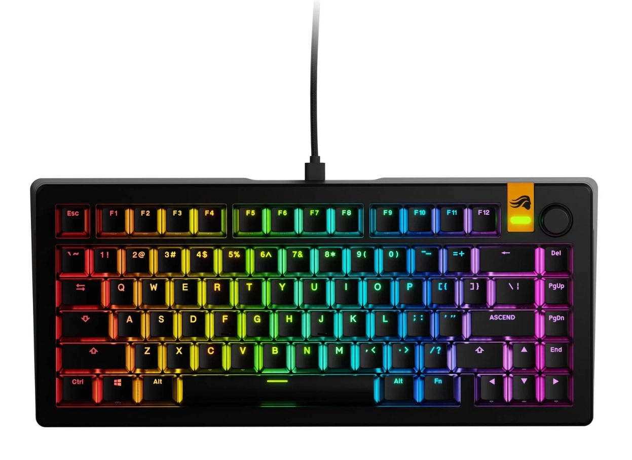 Klawiatura mechaniczna Glorious GMMK 3 HE 75% Czarny