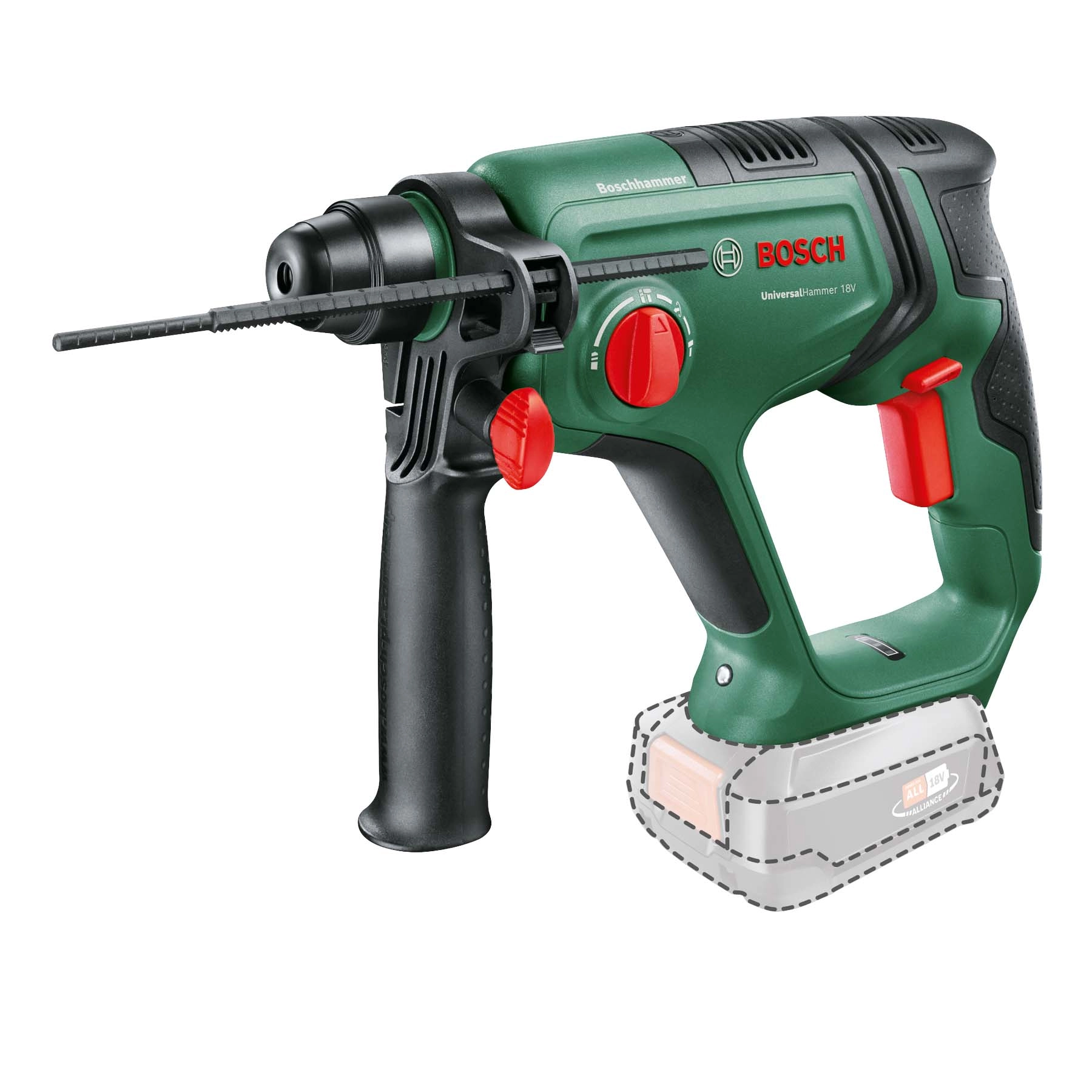 Młot udarowo-obrotowy Bosch UniversalHammer 18V 06039D6000