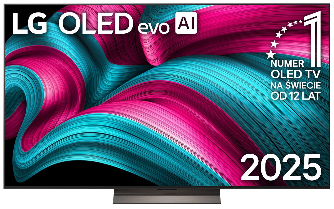 Telewizor LG OLED65C54LA 65" OLED evo AI 4K 144Hz webOS Dolby Vision Dolby Atmos HDMI 2.1 DVB-T2