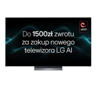 Telewizor LG OLED65C54LA 65" OLED evo AI 4K 144Hz webOS Dolby Vision Dolby Atmos HDMI 2.1 DVB-T2