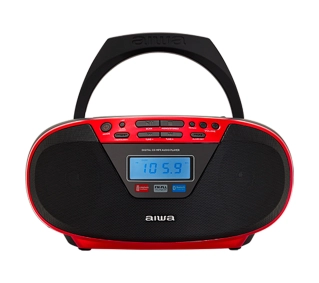 Aiwa Boombox BBTU-400RD Bluetooth Czerwpny - Kup na Raty - RRSO 0%