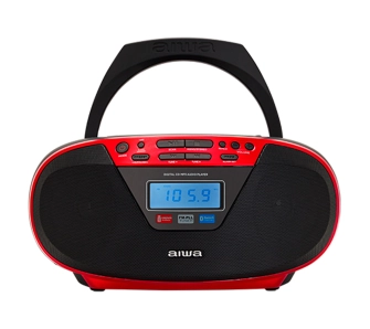 Radioodtwarzacz Aiwa Boombox BBTU-400RD Bluetooth Czerwpny