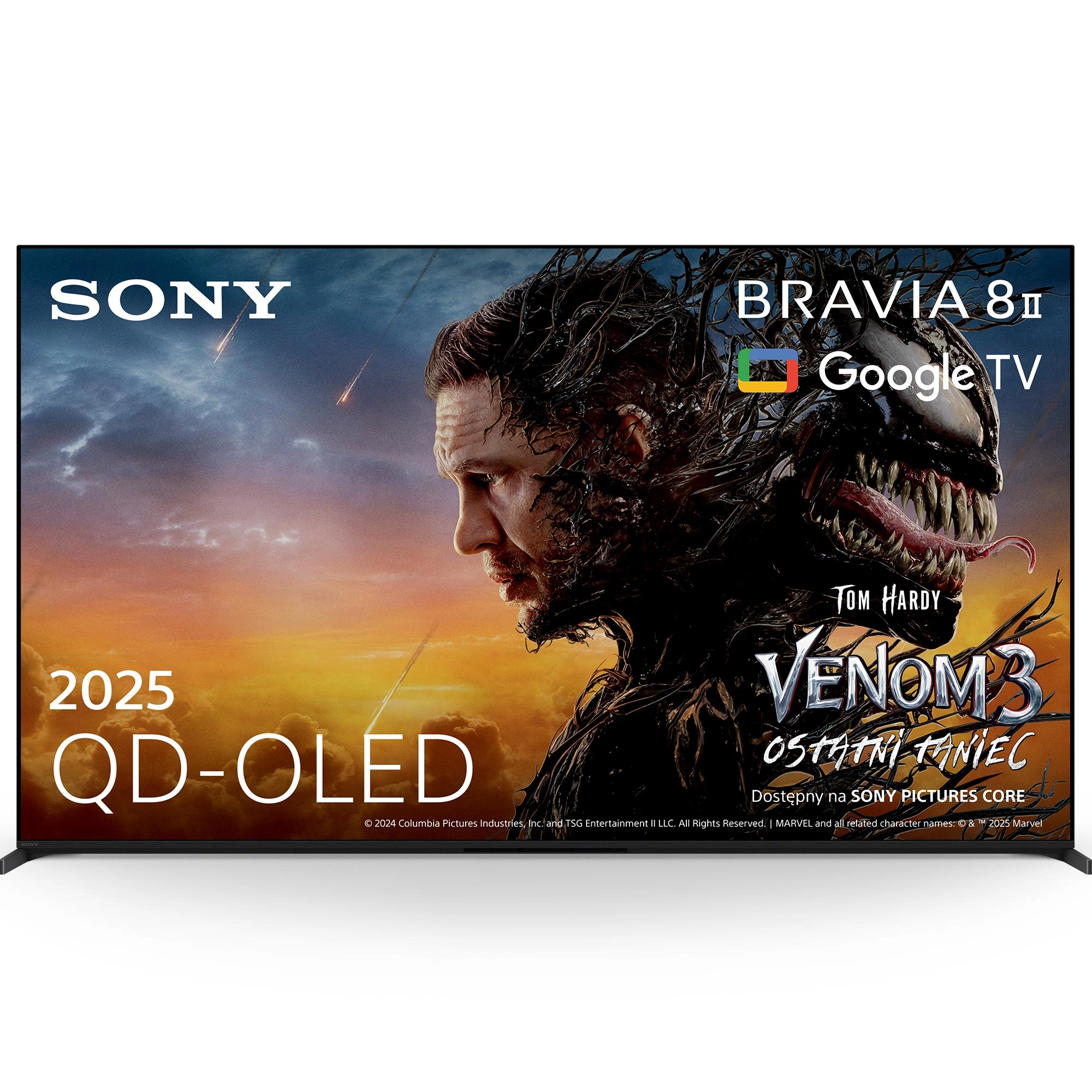 Telewizor Sony BRAVIA 8 II K-55XR8M2 55" 4K QD-OLED 120Hz Google TV Dolby Vision Dolby Atmos DTS-X HDMI 2.1 DVB-T2