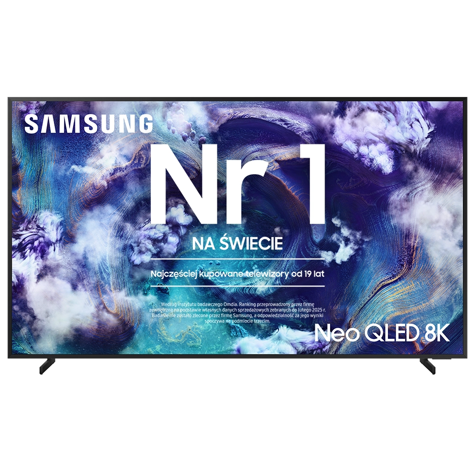 Telewizor Samsung QE75QN900FT  75" Neo QLED Mini LED 8K 120Hz / 4K 165Hz Vision AI Tizen Dolby Atmos HDMI 2.1 DVB-T2