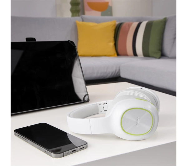 Hama Spirit Calypso 3 Nauszne Bluetooth 5.3 Biały