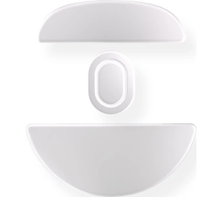 Lamzu PTFE Skates do Atlantis OG V2 Biały