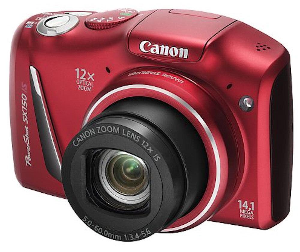 Canon PowerShot SX150 (czerwony)