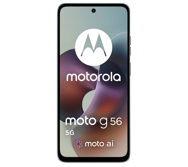 Motorola moto g56 5G 8/256GB Funkcje AI 6,72" 120Hz 50Mpix Gray Mist - ⚡ EURO HIT CENOWY! ⚡ - Kup na Raty - RRSO 0%
