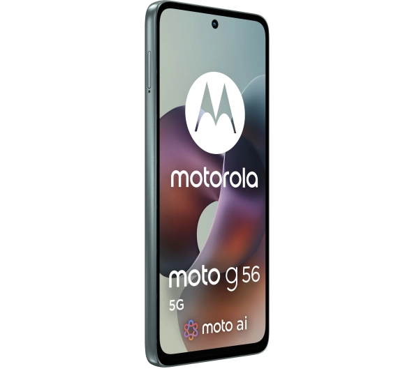 Motorola moto g56 5G 8/256GB Funkcje AI 6,72" 120Hz 50Mpix Gray Mist - ⚡ EURO HIT CENOWY! ⚡ - Kup na Raty - RRSO 0%