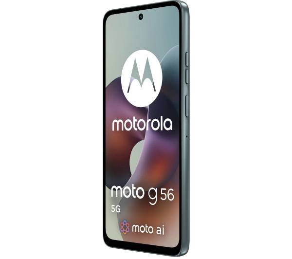 Motorola moto g56 5G 8/256GB Funkcje AI 6,72" 120Hz 50Mpix Gray Mist - ⚡ EURO HIT CENOWY! ⚡ - Kup na Raty - RRSO 0%