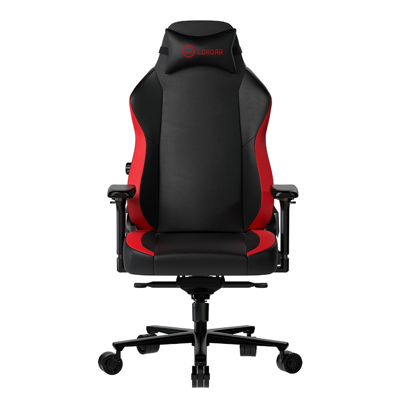 Fotel Lorgar Embrace 533 Gamingowy do 150kg Skóra ECO Czarno-czerwony