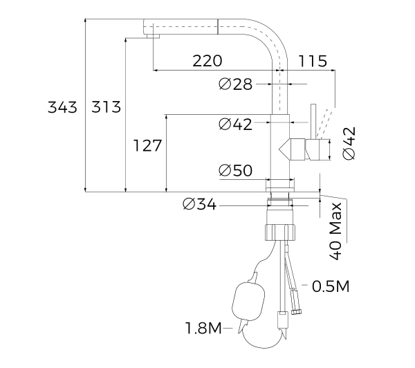Teka UNI 9331 Inox Stal nierdzewna - Kup na Raty - RRSO 0%