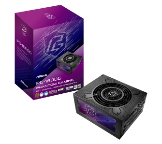 Zasilacz ASrock Phantom Gaming PG-1600G 1600W 80+ Gold Czarny