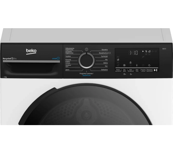 Beko pralka b300 BM3WFU49415WBDC EnergySpin 9kg 1400obr/min + suszarka b300 BM3T49249WBDC 58,6cm 9kg - TRZECI -55%, ALBO 5-TY ZA 1ZŁ - Kup na Raty - RRSO 0%