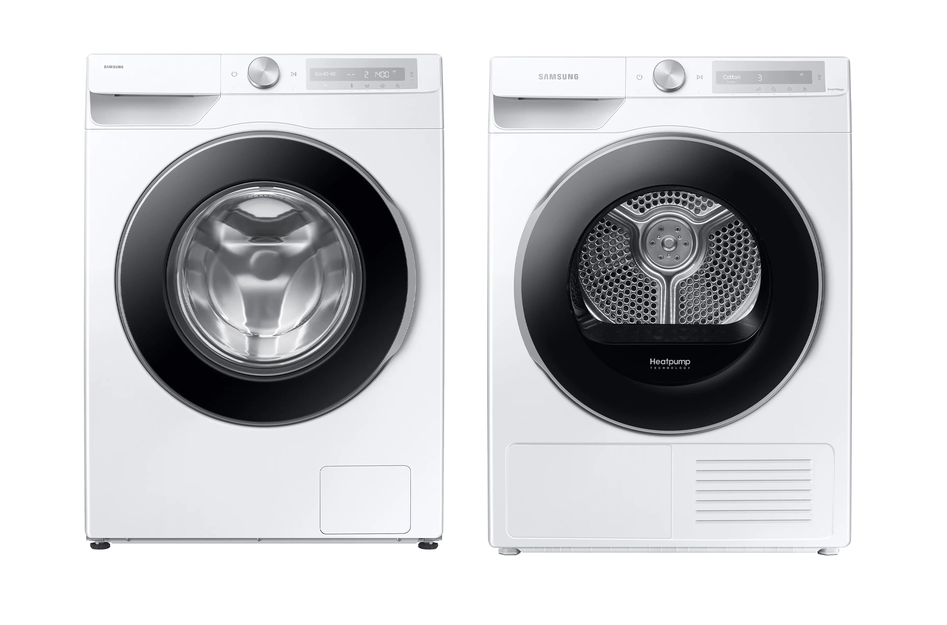 Zestaw Samsung pralka WW90DG6U25LHU4 9kg 1400obr/min + suszarka DV90T6240LH Optimal Dry AI Control 60cm 9kg