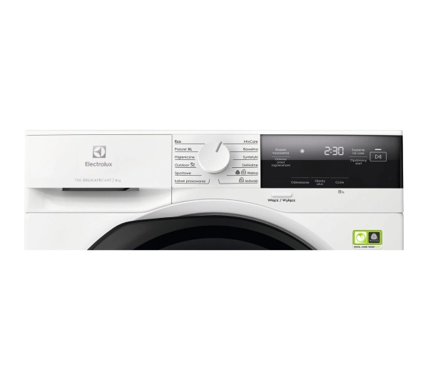 Electrolux pralka 700 SteamCare EW7F3487UP 8kg 1400obr/min + suszarka 700 DelicateCare EW7D387UP 63,6cm 8kg - TRZECI -55%, ALBO 5-TY ZA 1ZŁ - Kup na Raty - RRSO 0%