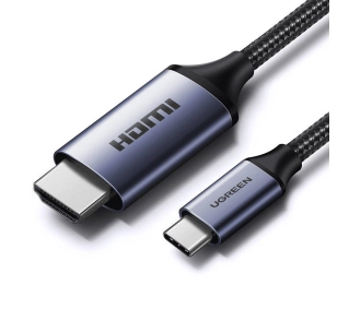 UGREEN USB C do HDMI 2.1 1,5m Szary - ⚡ EURO HIT CENOWY! ⚡