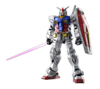 Model do składania Bandai PG UNLEASHED 1/60 RX-78-2 GUNDAM