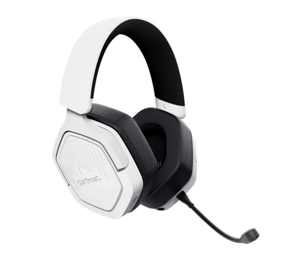 Trust GXT 493PS Carrus Wireless Nauszne Biały