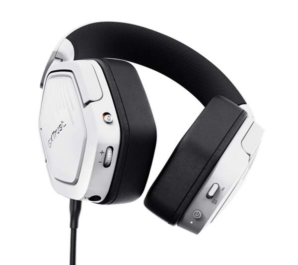 Trust GXT 493PS Carrus Wireless Nauszne Biały