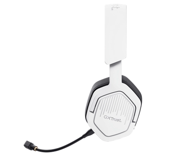 Trust GXT 493PS Carrus Wireless Nauszne Biały
