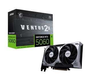 MSI GeForce RTX 5060 VENTUS 2X OC 8GB GDDR7 128bit DLSS 4 - Kup na Raty - RRSO 0%