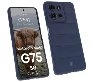 Bizon Tur do Motorola Moto G75 5G Granatowy