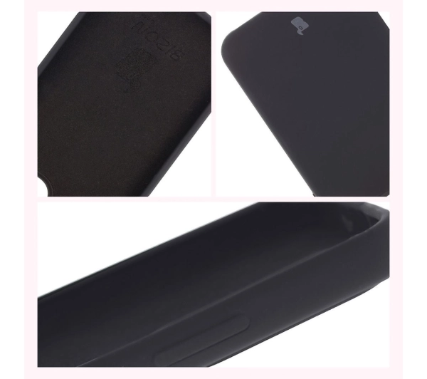 Bizon Silikonowe Soft do Oppo Reno13 Czarny