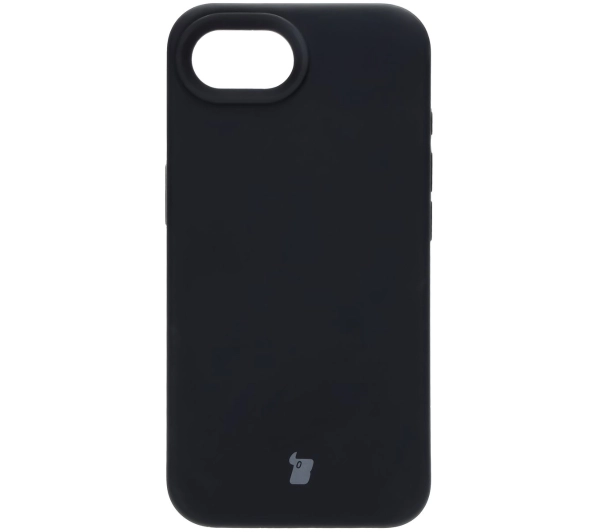 Bizon Silikonowe Soft do iPhone 16e Czarny